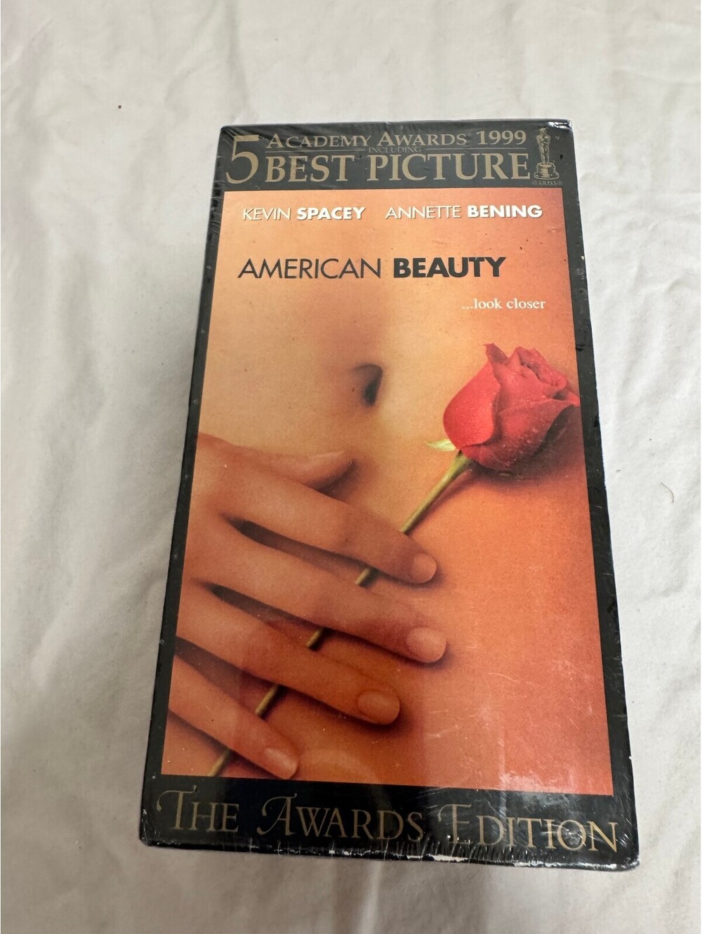 American Beauty VHS Tape Factory Sealed Awards Edition DreamWorks 1999 Movie